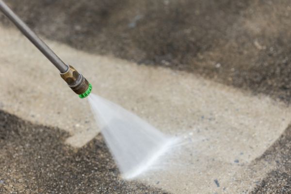 Concrete Patio Cleaning in Oroville