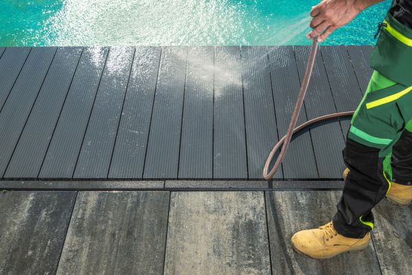 Pool Area Pressure Cleaning in Oroville