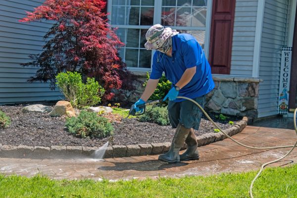 Brick Walkway Cleaning in Oroville