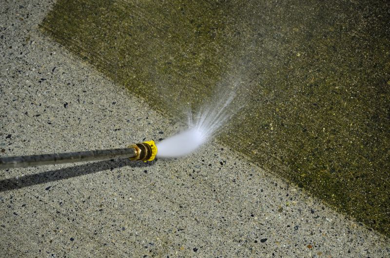 Sidewalk Concrete Cleaning